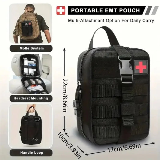 156pcs Tactical First Aid Kit In The Car Accessories