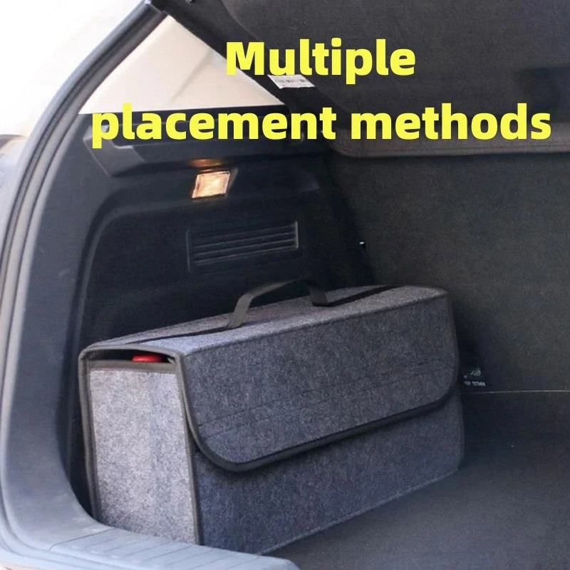 1PC Large Anti Slip Compartment Boot Storage Organizer Tool Car Storage Bag