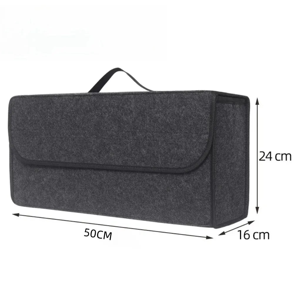 1PC Large Anti Slip Compartment Boot Storage Organizer Tool Car Storage Bag