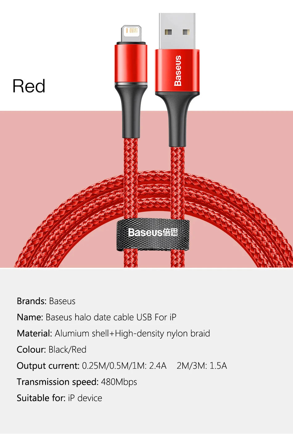 Lighting USB Cable For iPhone 14 13 12 11 Pro Max X Fast Charging Charger Cable For iPhone 8 7 6 6s iPad Data Wire Cord