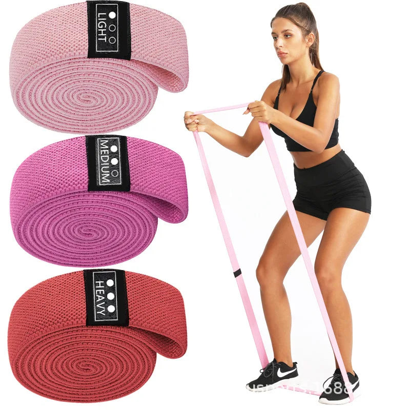 Long Resistance Bands Elastic Bands for Pull Up Assist Stretching Training