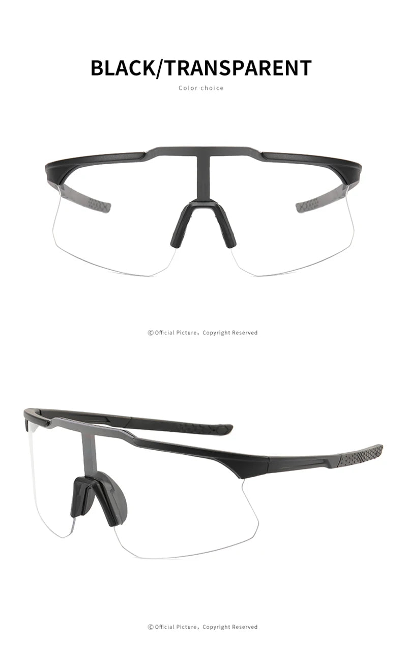 Cycling Glasses UV400 Unisex Mountain Road Bike MTB Sunglasses Anti-ultraviolet
