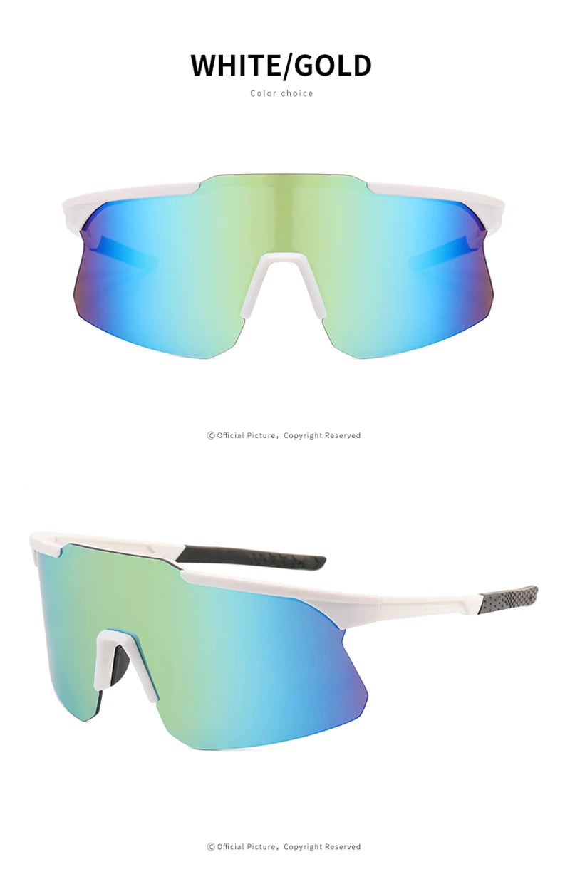 Cycling Glasses UV400 Unisex Mountain Road Bike MTB Sunglasses Anti-ultraviolet