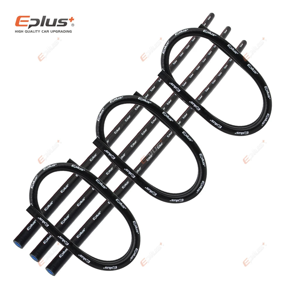 QT EPLUS 4 Layers Polyester Silicone Hoses Straight 1 Meter Car Engine Universal High Temperature