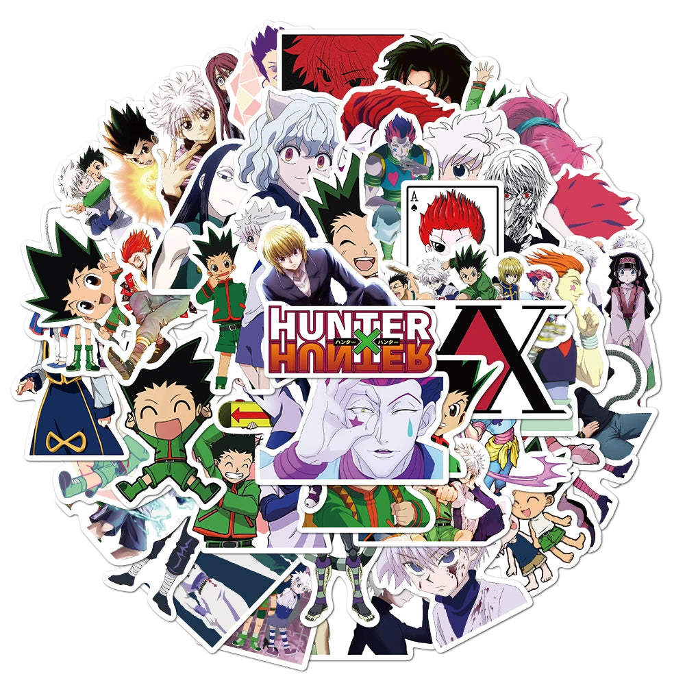 50Pcs/Pack Anime Hunter x Hunter Graffiti Stickers Anime Stickers