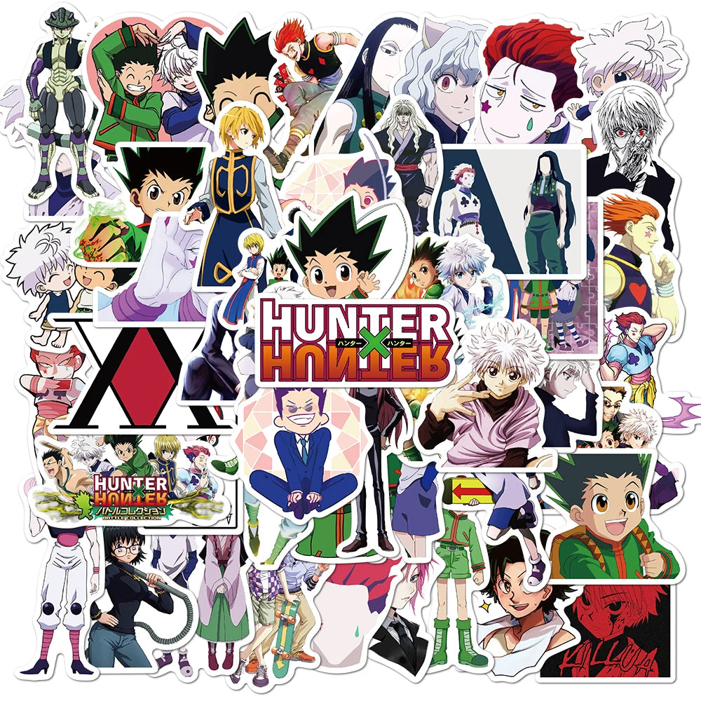 50Pcs/Pack Anime Hunter x Hunter Graffiti Stickers Anime Stickers