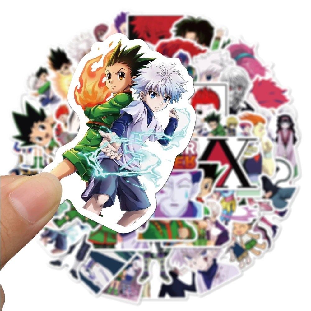 50Pcs/Pack Anime Hunter x Hunter Graffiti Stickers Anime Stickers
