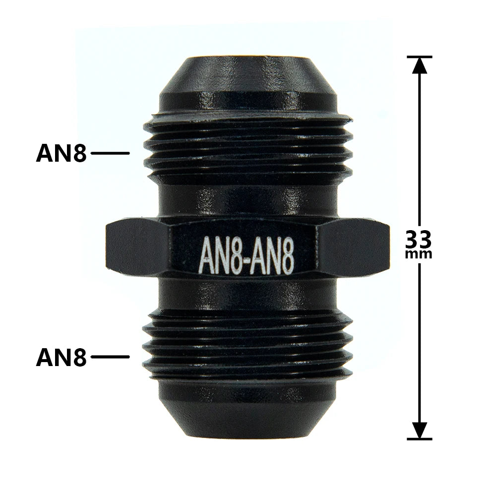 1Pcs Aluminum Alloy AN6/AN8/AN10/AN12 to AN/M14/M16/M18x1.5 Metric Fuel Hose Adapter Pipe Thread Fitting for Oil Cooler System