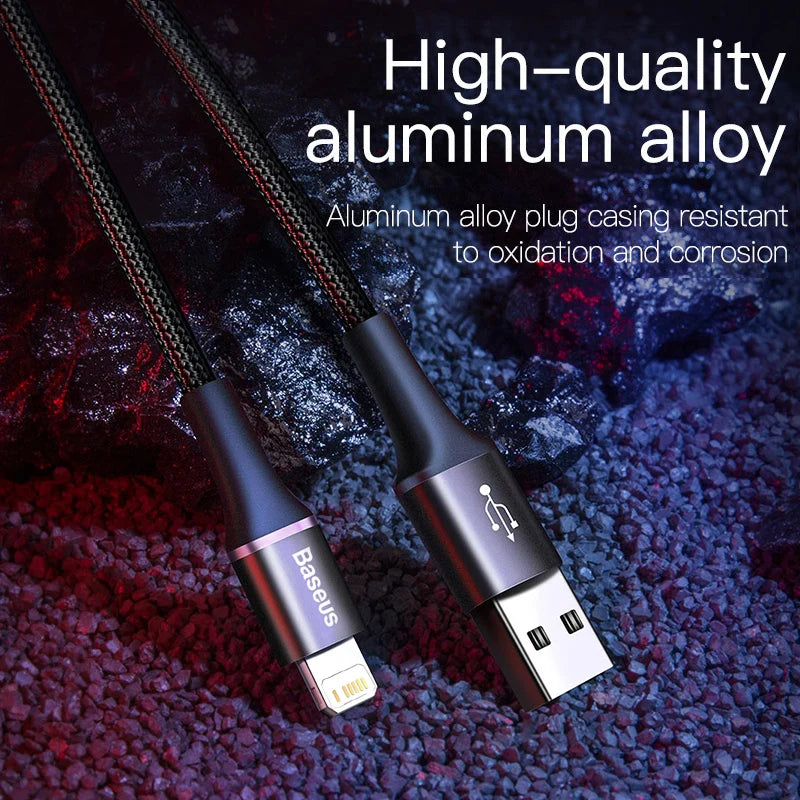 Lighting USB Cable For iPhone 14 13 12 11 Pro Max X Fast Charging Charger Cable For iPhone 8 7 6 6s iPad Data Wire Cord