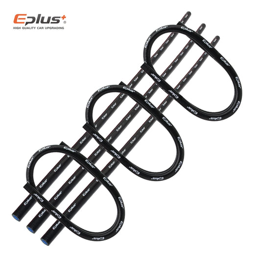 QT EPLUS 4 Layers Polyester Silicone Hoses Straight 1 Meter Car Engine Universal High Temperature