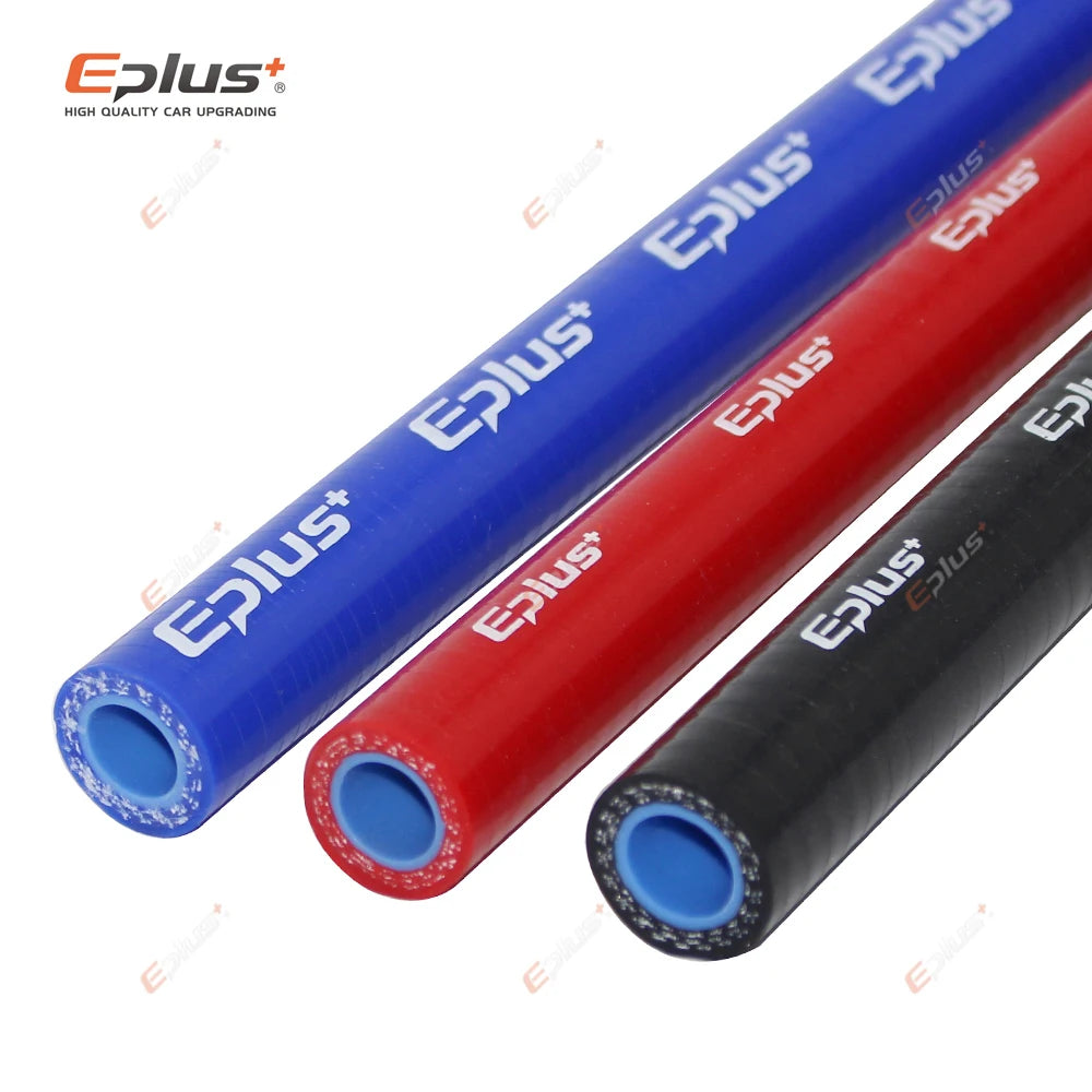 QT EPLUS 4 Layers Polyester Silicone Hoses Straight 1 Meter Car Engine Universal High Temperature