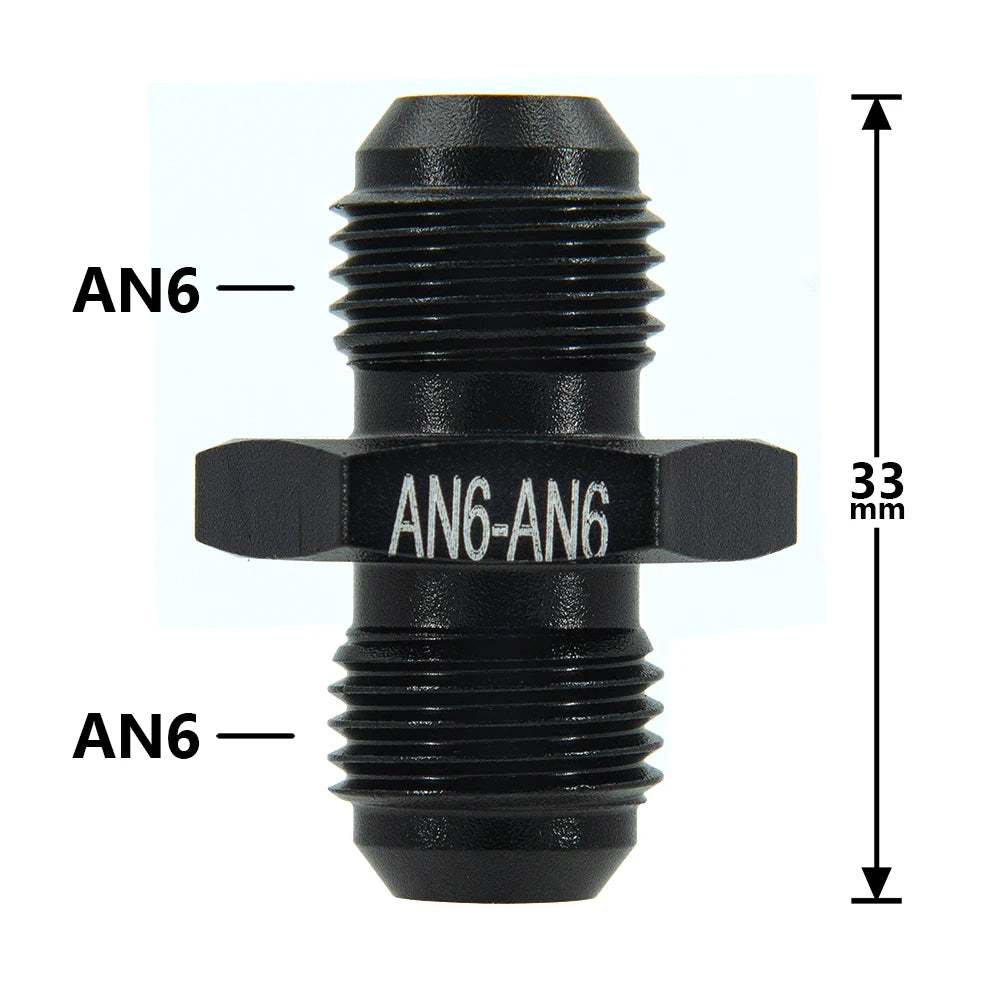1Pcs Aluminum Alloy AN6/AN8/AN10/AN12 to AN/M14/M16/M18x1.5 Metric Fuel Hose Adapter Pipe Thread Fitting for Oil Cooler System