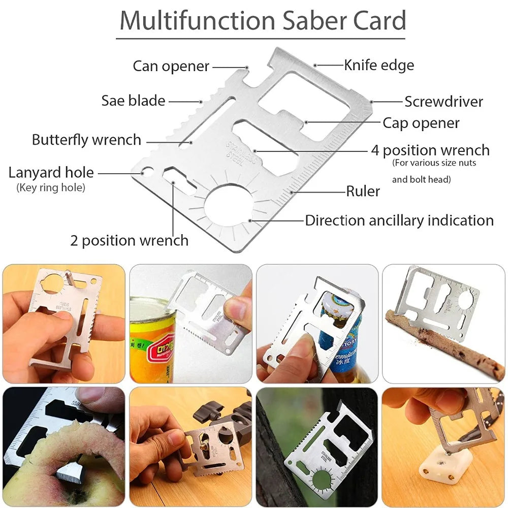 Outdoor Survival Kit Case Military Tactical Survival Kits for Hunting Outdoor Kit