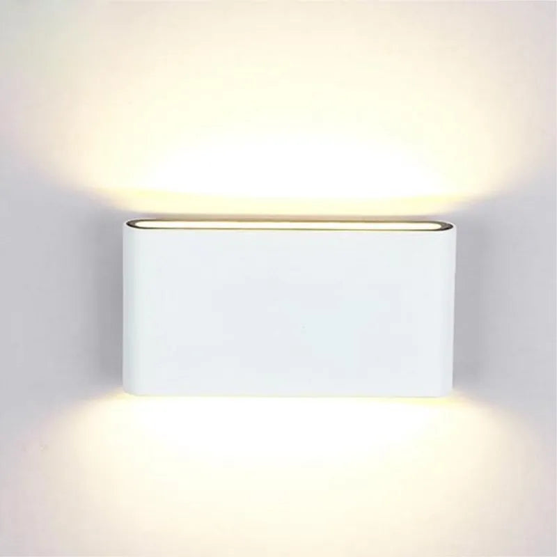 6W 12W LED Wall Lamp Outdoor Waterproof Garden Lighting Aluminum