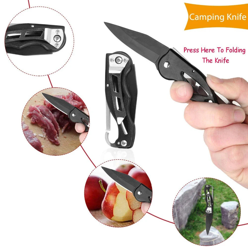 Outdoor Survival Kit Case Military Tactical Survival Kits for Hunting Outdoor Kit