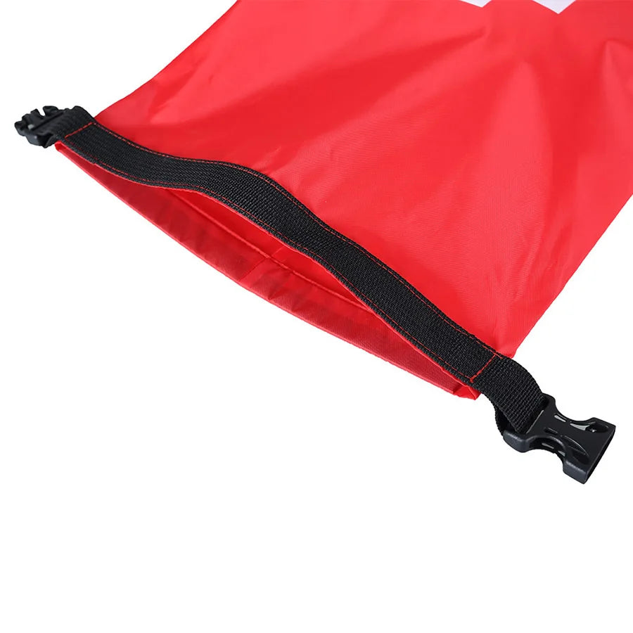 1.2L Portable Red Waterproof First Aid Kit Bag Emergency Kits