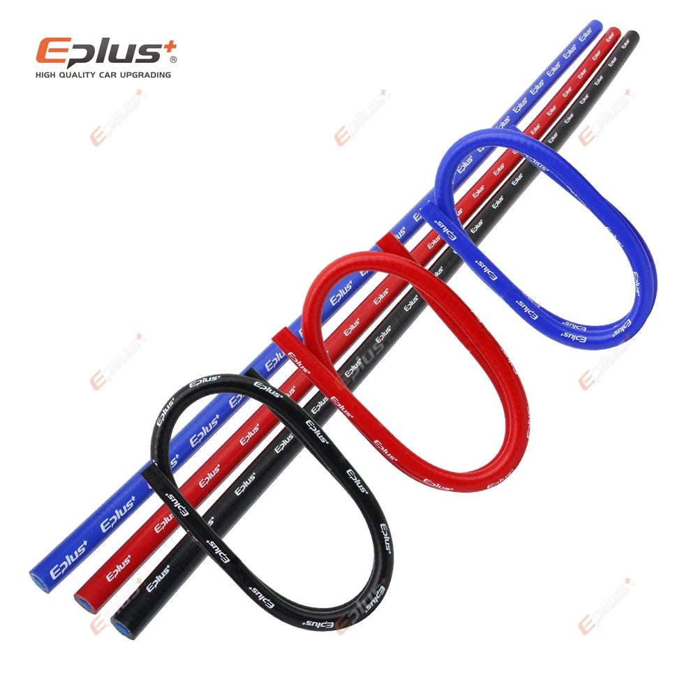 QT EPLUS 4 Layers Polyester Silicone Hoses Straight 1 Meter Car Engine Universal High Temperature
