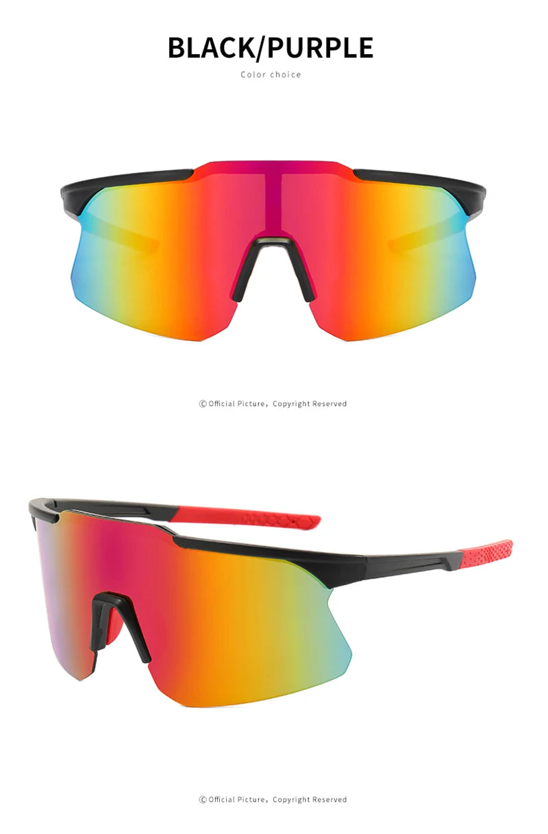 Cycling Glasses UV400 Unisex Mountain Road Bike MTB Sunglasses Anti-ultraviolet