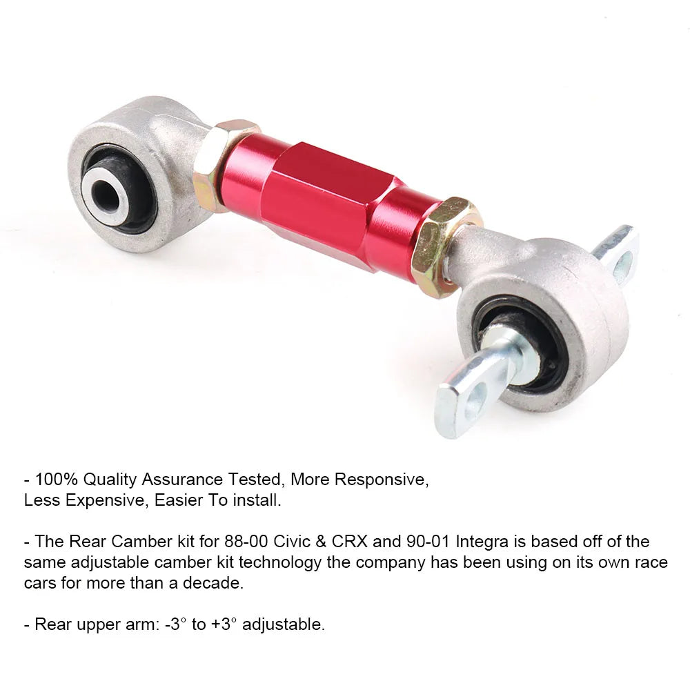 Car Rear Camber KiT For Honda Acura Civic Integra CRX Rear Camber Arm Kit EG EK DC2 EF Rear Camber KiT BX100714
