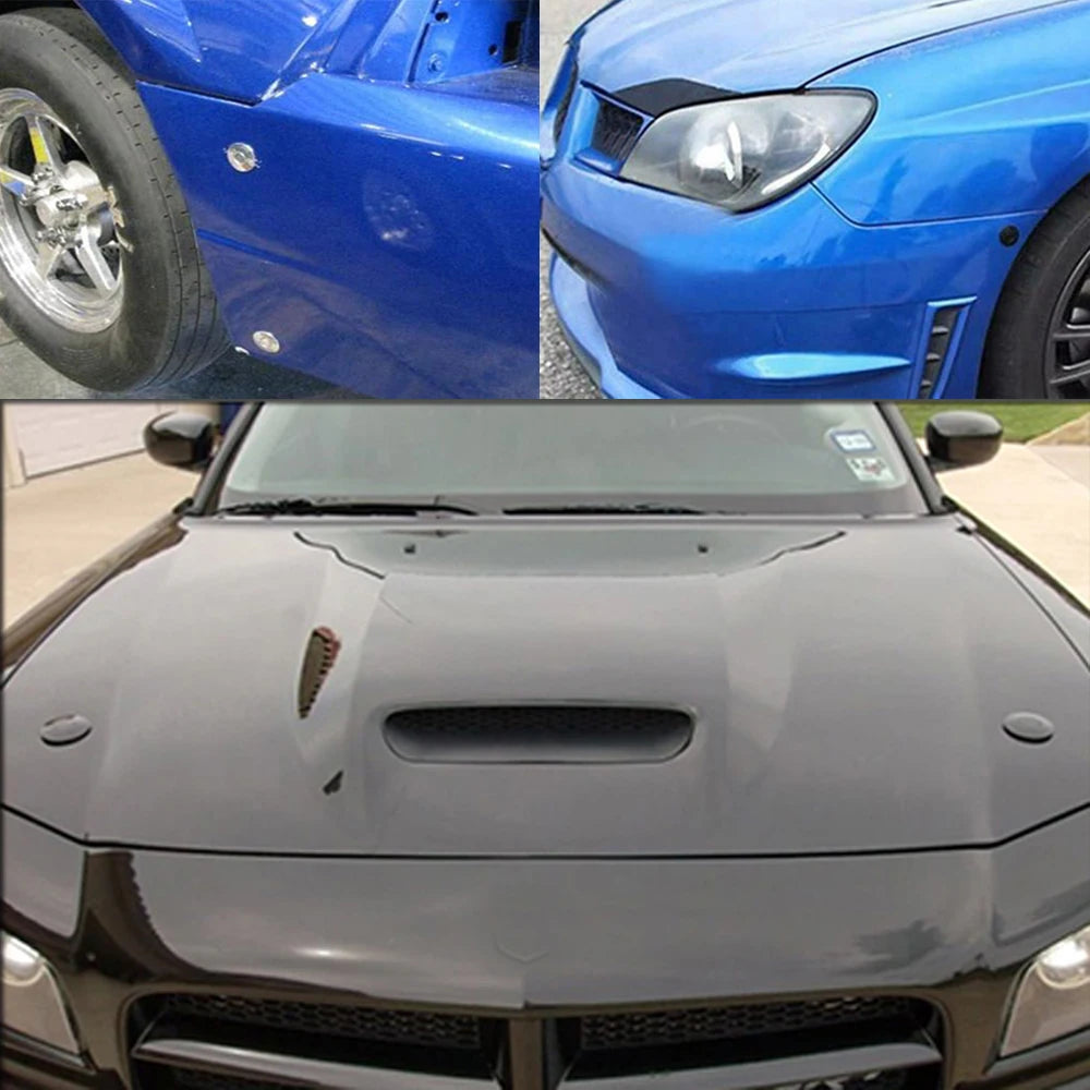 1Pcs 22mm Universal Car Hood Pins Kit Aluminum Push Button Bonnet Quick Release Latch Bumper License Plate Lock Clip