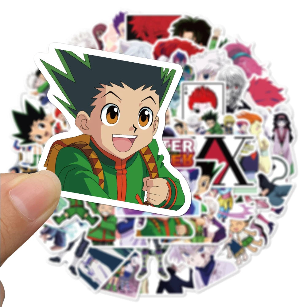 50Pcs/Pack Anime Hunter x Hunter Graffiti Stickers Anime Stickers