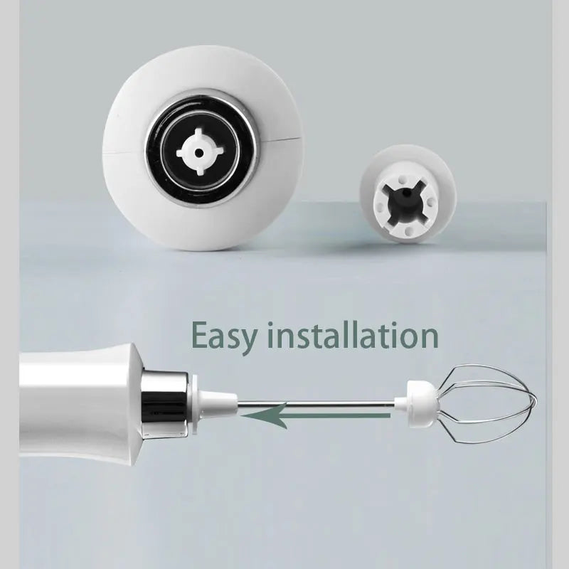 3 In 1 Portable Electric Milk Frother Foam Maker