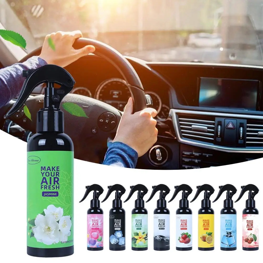 150ML Car Air Freshener Spray Hand Spray Perfume Air Freshener For Car Odor Eliminator Essential Long-Lasting Interior Parts