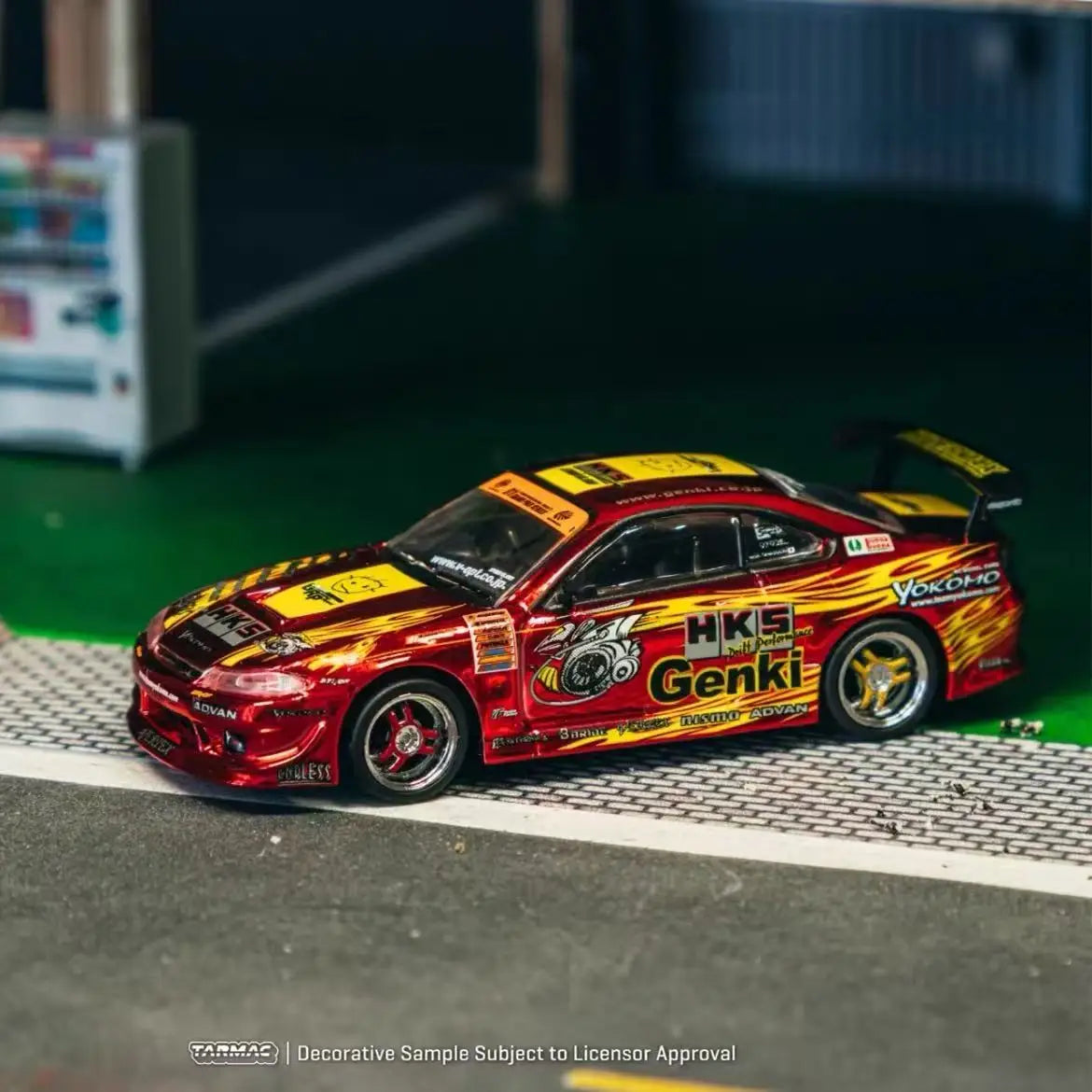 1:64 Toyota Mark II JZX100 Alloy die-cast Miniature Model Car, Tokyo Auto Show, Adult Ornament, Genuine in stock