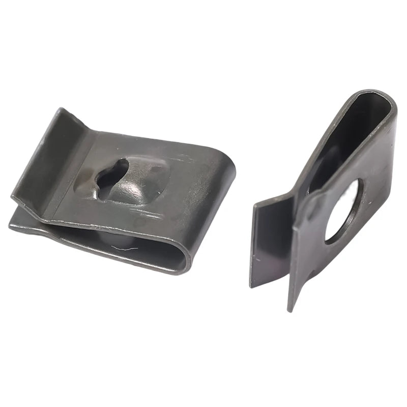 Self Tapping Screws Metal Fastener Clip for Car Motorcycle U-Type Clip with Screw Anti-rust Protection Clip Screw Iron Sheet Kit