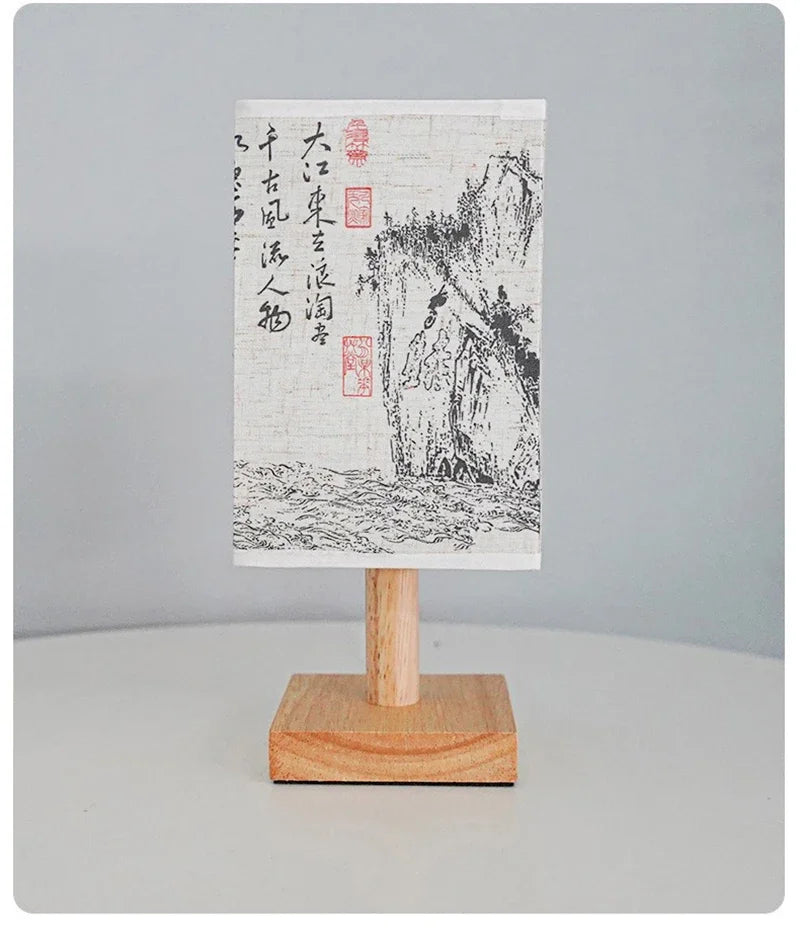 LED Decoration Chinese Table Lamp Simple Dimmable