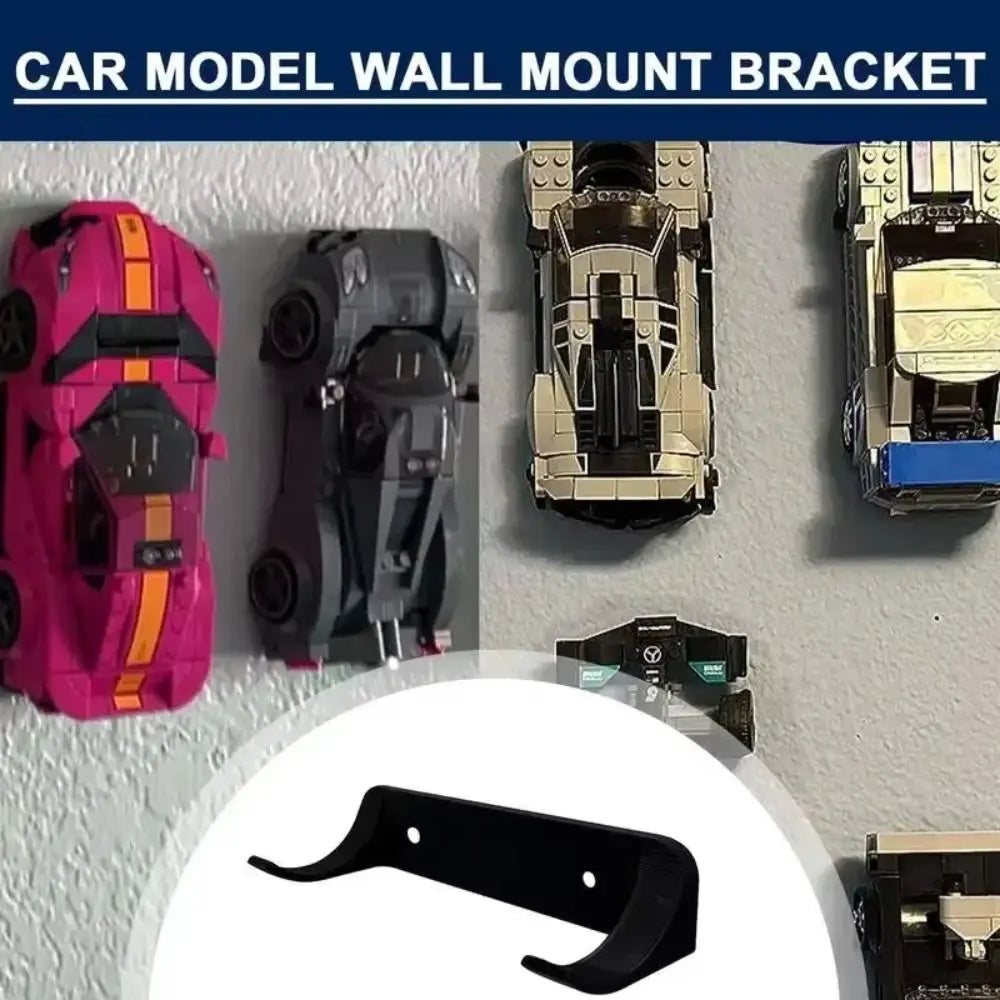 1/4/8/12PCS Car Display Wall Mount Firmly Save Space Vertical Model Car