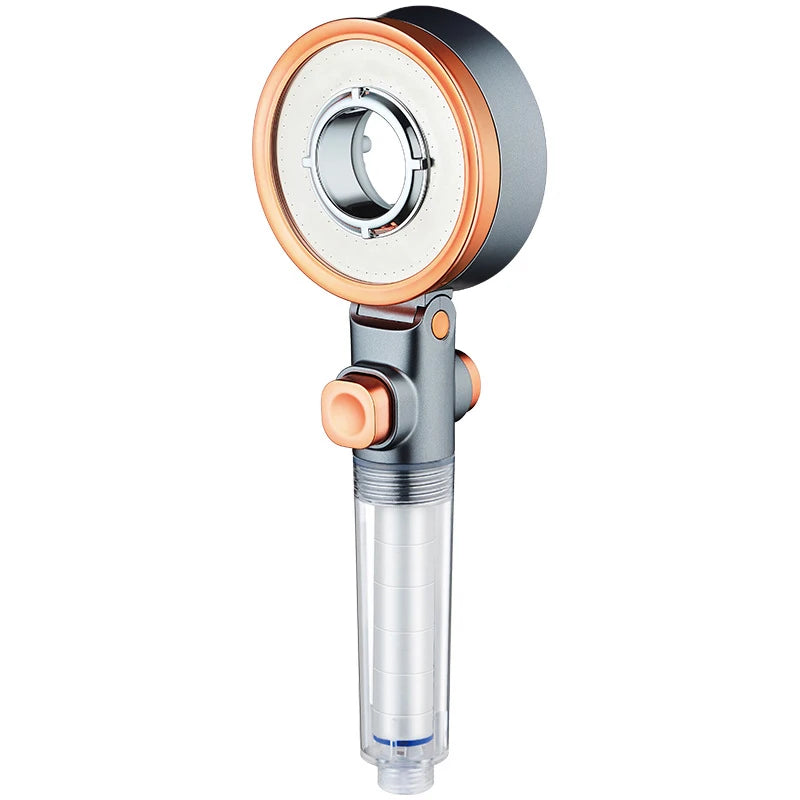 Double-sided shower head beauty filtered water purification three-speed pressurized
