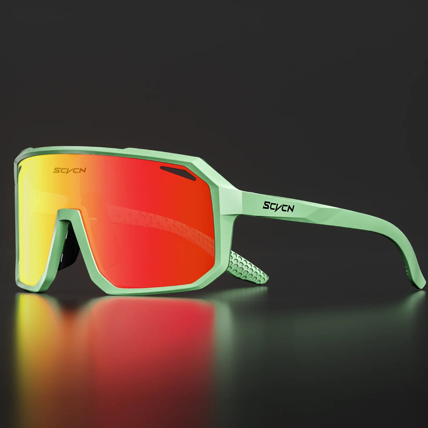SCVCN New Outdoor Cycling Glasses Bike Sunglasses Men UV400