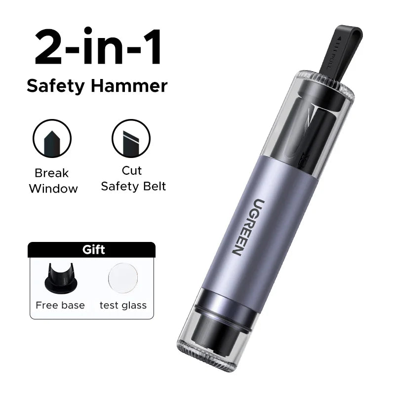 Car Safety Hammer Life-Saving Car Window Class Breaker Emergency Escape Seat Belt Cutter Mini Portable Car Emergency Tool