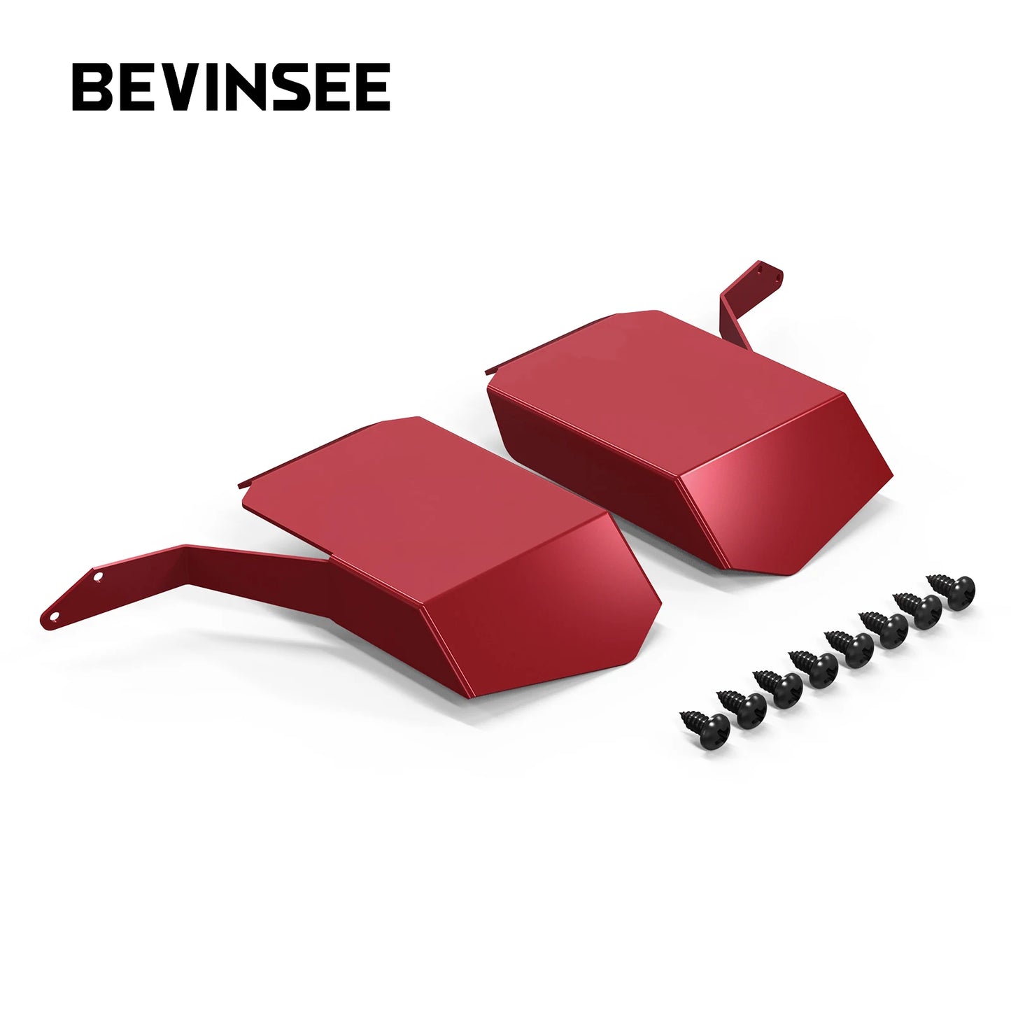 BEVINSEE Aluminum Air Intake Scoops for BMW E60 E61 M5 2007-2010