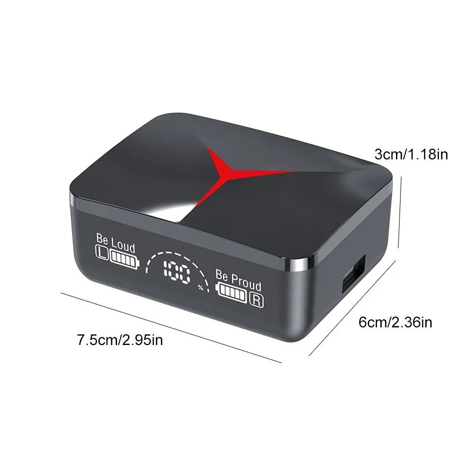 Original TWS M90 Wireless Headphones Sliding Cover Gaming Earphone Bluetooth 5.3