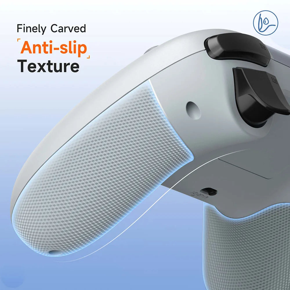 EasySMX X05 Wireless Gamepad Bluetooth Gaming Controller Compatible with PC/Phone/Switch/ Steam Gamer, RGB Light, Hall Effect