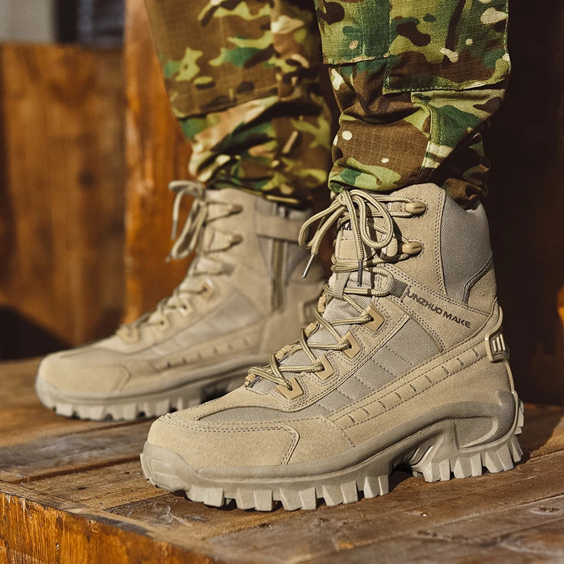 Desert Combat Boots Outdoor Non-slip Tactical Boots
