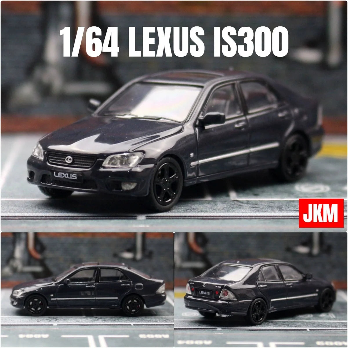 1:64 LEXUS IS300 Alloy Car Model Diecasts Metal Classic Vehicles Car Model High Miniature Scale Collection