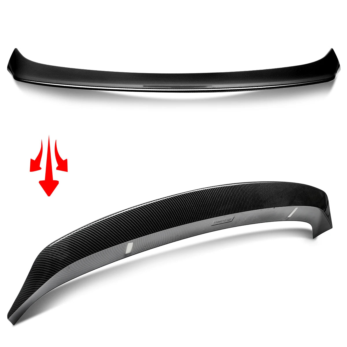 Rear Trunk Spoiler Wing Compatible with 2014-2020 Lexus IS200 IS250 IS350 IS300 Arenntech Style Rear Tail Wing Carbon Fibre Look