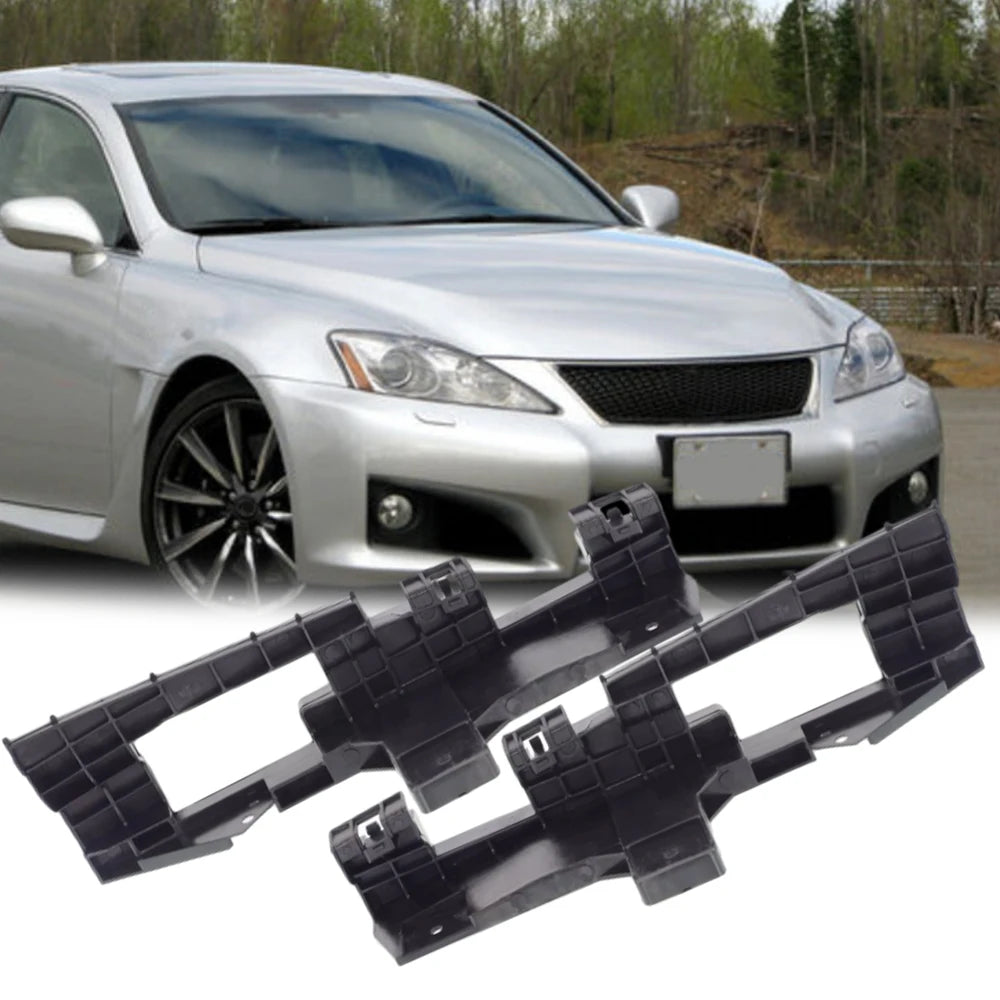 Front Bumper Bracket Beam Mount Support for Lexus IS250 IS350 Base 2009-2010