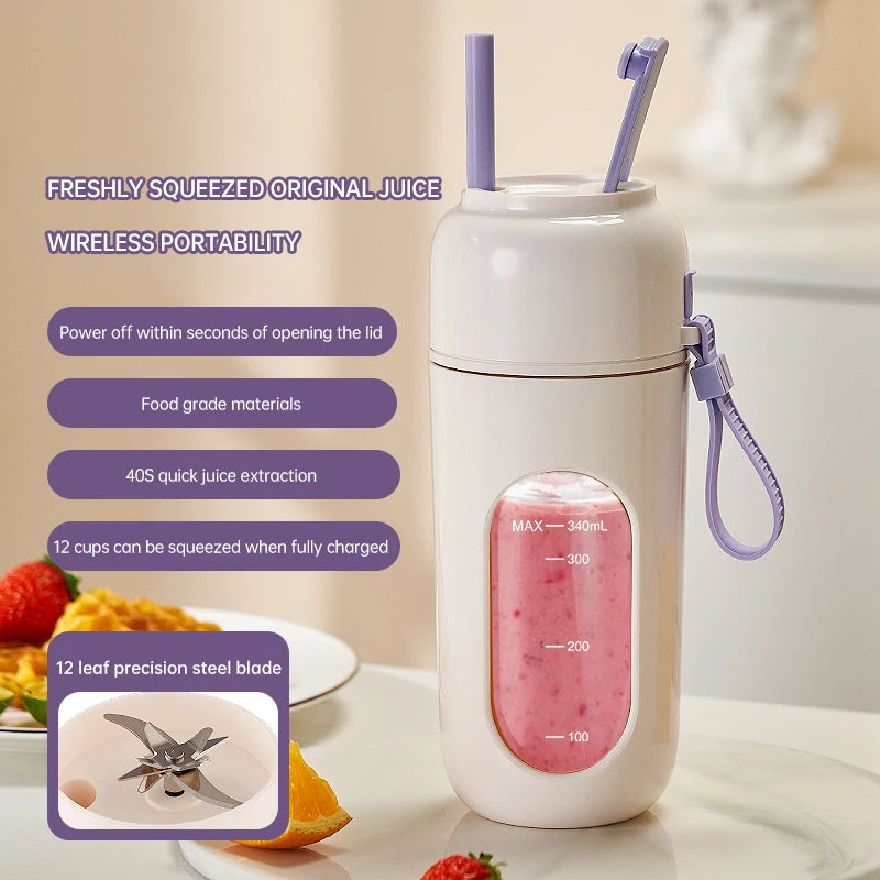 Portable Electric Juicer Cup for Smoothies
