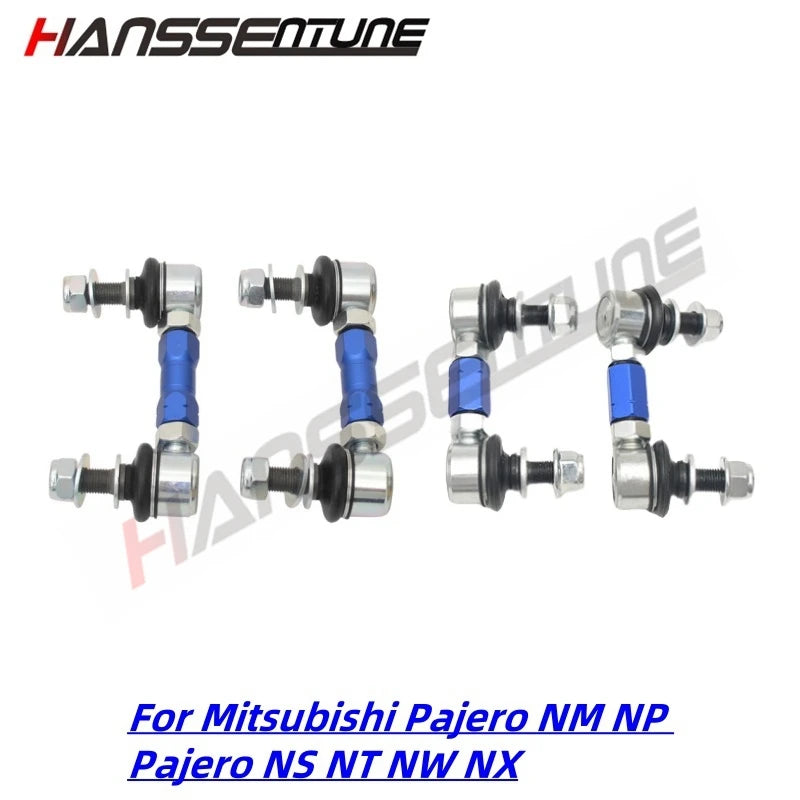 Heavy Duty Adjustable Anti-roll Sway Bar Front or Rear Stabilizer End Link Kits For Mitsubishi Pajero NM NP NS NT NW NX