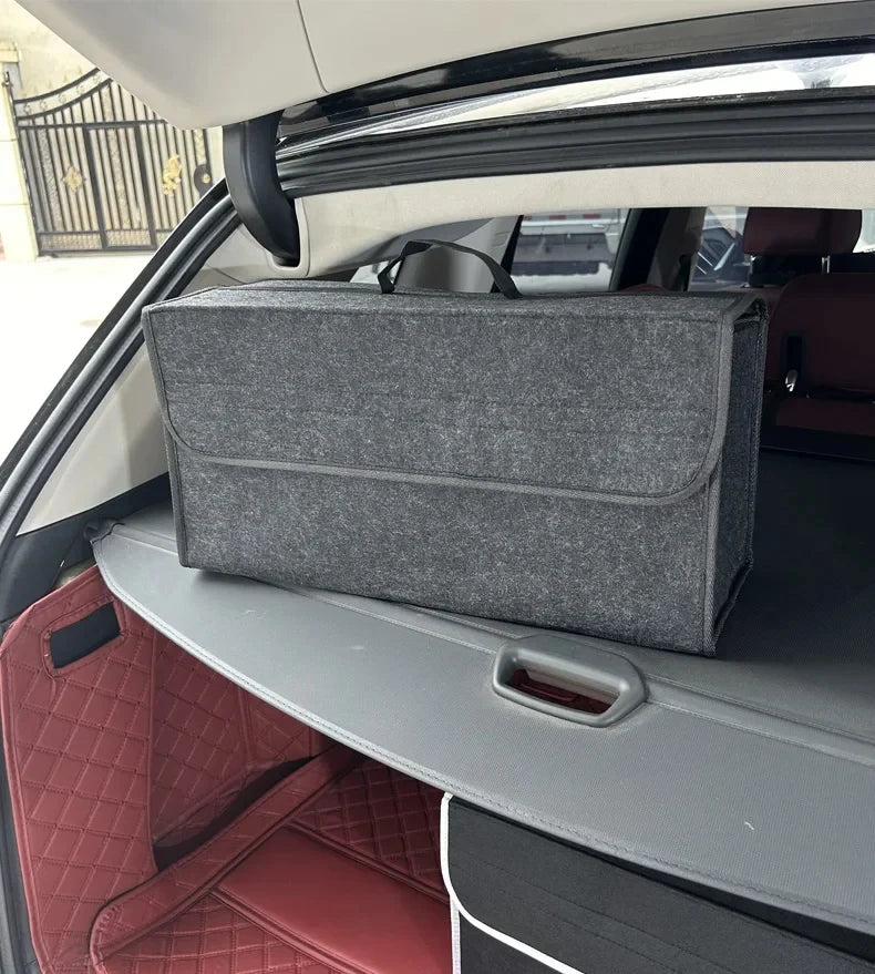 1PC Large Anti Slip Compartment Boot Storage Organizer Tool Car Storage Bag