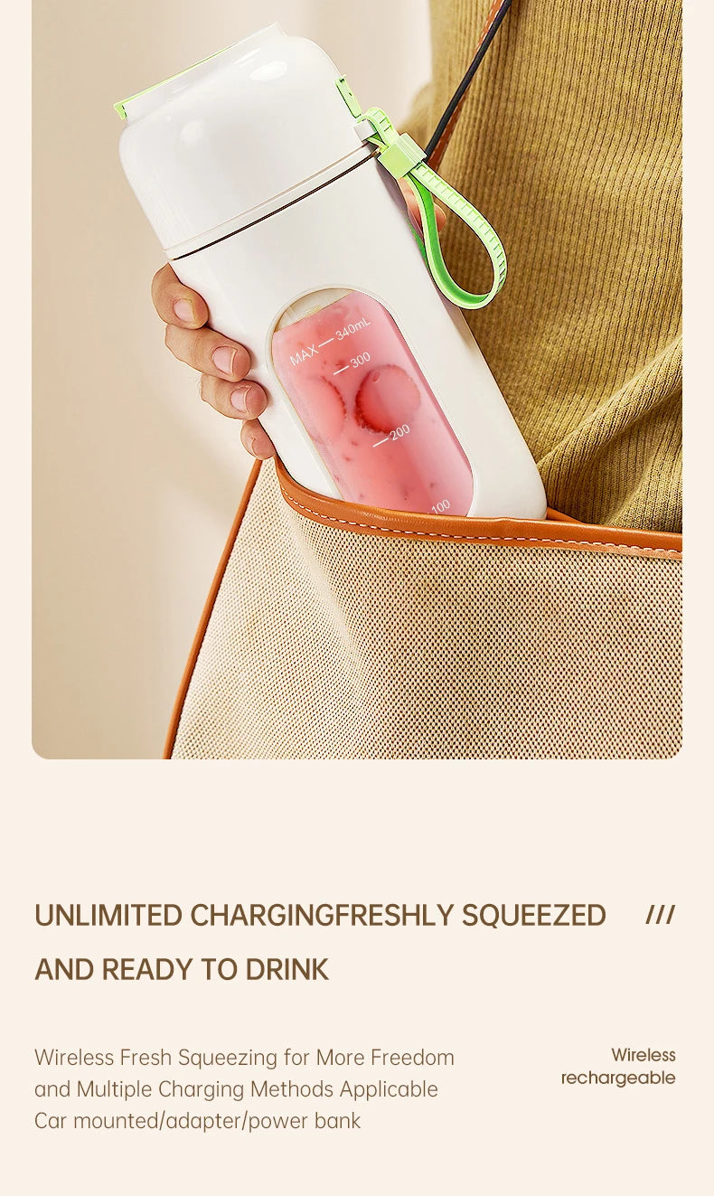 Portable Electric Juicer Cup for Smoothies