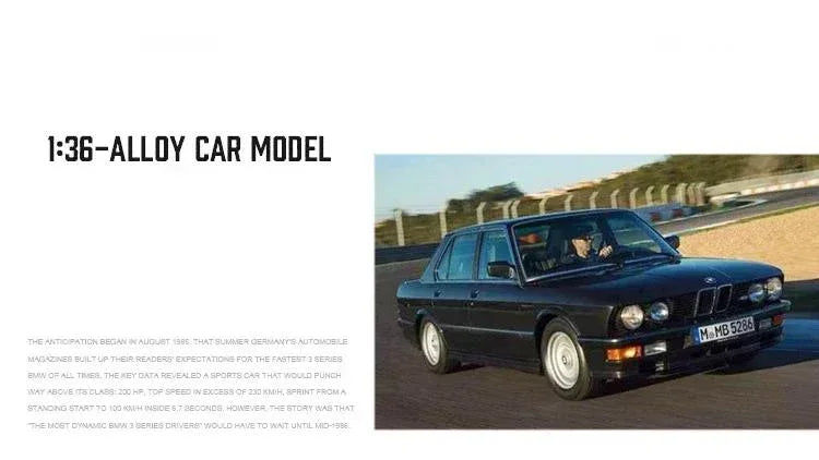 1:36 BMW M3 1987 Diecast
