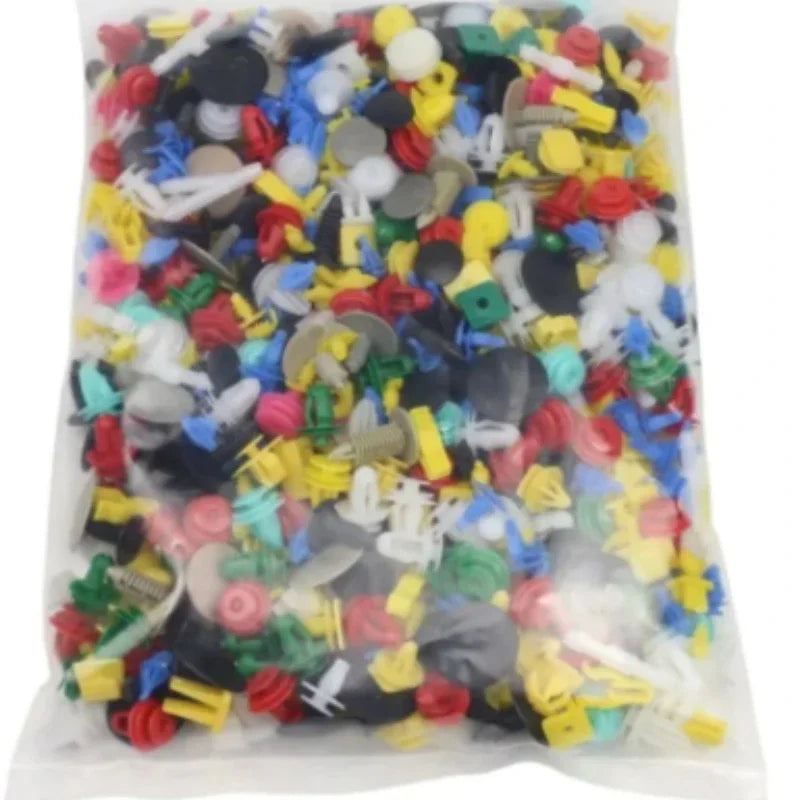 KJOY Brand 200/500pcs Universal Hybrid Car Bumper Engine Expansion Rivet Door Trim Panel Snap  car interior