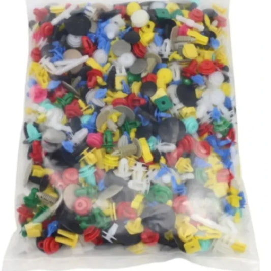 KJOY Brand 200/500pcs Universal Hybrid Car Bumper Engine Expansion Rivet Door Trim Panel Snap  car interior