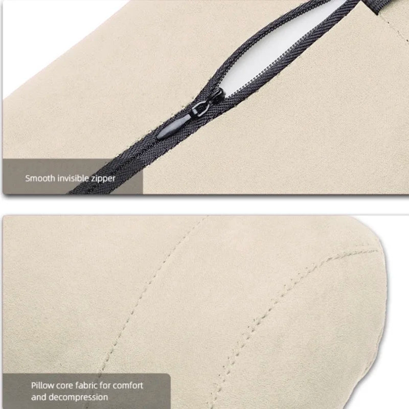 Lexus F-Sport Suede Headrest Memory Cotton Neck Pillow For Lexus ES300 RX330 RX300 GS300 IS250 IS200 CT200h IS300 NX RX LX GX GS