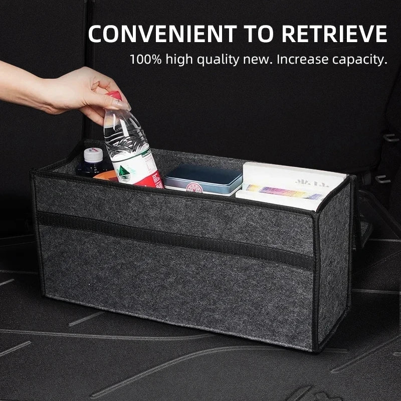Lexus Trunk Organizer Box Large Capacity Folding Storage Bag For Lexus LS LC RZ IS350 ES300 GS350 CT200h GX460 LX570 RX500h NX300